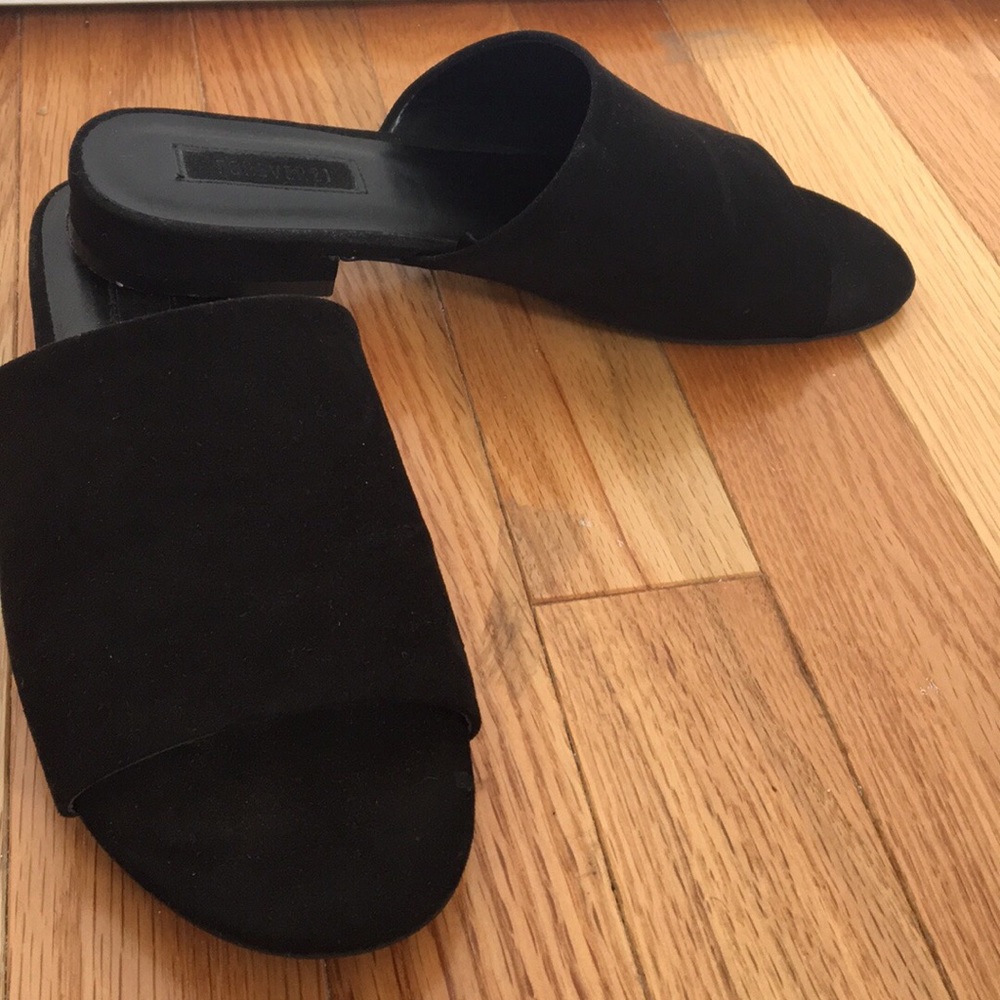🚫SOLD🚫 Black sandals!! Size 6